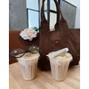 image:imageJW PEI Womens Cara Faux Suede Tote BagMocha Brown