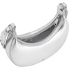 image:imageJW PEI Womens Carly Saddle BagBright Silver