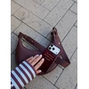 image:imageJW PEI Womens Carly Saddle BagClaret