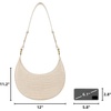 image:imageJW PEI Womens Carly Saddle BagIvory