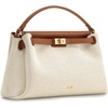 image:imageJW PEI Womens Carmen Top Handle BagBrown Canvas