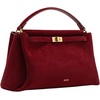 image:imageJW PEI Womens Carmen Top Handle BagBurgundy Faux Suede