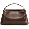 image:imageJW PEI Womens Carmen Top Handle BagDark Brown Croc