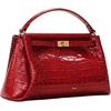 image:imageJW PEI Womens Carmen Top Handle BagDark Burgundy Croc