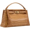 image:imageJW PEI Womens Carmen Top Handle BagKhaki Croc