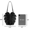 image:imageJW PEI Womens Cecelia Leaf Shape Shoulder BagBlack