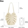 image:imageJW PEI Womens Cecelia Leaf Shape Shoulder BagWhite