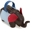image:imageJW PEI Womens Claire Elephant Shaped HandbagDark BrownBlue