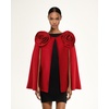 image:imageJW PEI Womens Clara Floral Applique Cape CoatRed