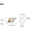 image:imageJW PEI Womens Conch Shape Faux Crystal ClutchGold