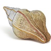 image:imageJW PEI Womens Conch Shape Faux Crystal ClutchGold