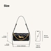 image:imageJW PEI Womens Dachshund Quilted Chain Shoulder BagBlack