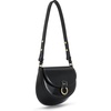 image:imageJW PEI Womens Diana Ring Flap Saddle Bag  BrownBlack
