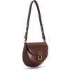 image:imageJW PEI Womens Diana Ring Flap Saddle Bag  BrownBrown