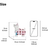image:imageJW PEI Womens Eden Puppy Shape Faux Crystal Clutch Bag