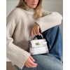 image:imageJW PEI Womens Elise Top Handle BagWhite Croc