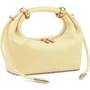 image:imageJW PEI Womens Ellie Metal Ring Embellished Top Handle BagLemon Yellow