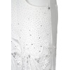 image:imageJW PEI Womens Embroidery High Rise Wide Leg Lace Denim Jeans with RhinestoneWhite