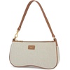 image:imageJW PEI Womens Eva Shoulder HandbagBeige Canvas