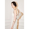 image:imageJW PEI Womens Eva Shoulder HandbagBeige Canvas