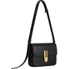 image:imageJW PEI Womens Evania Lock Pebbled Shoulder BagBlack