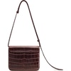 image:imageJW PEI Womens Evania Lock Pebbled Shoulder BagBurgundy Croc