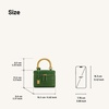 image:imageJW PEI Womens Evelyn Quilted Box Top Handle BagGreen