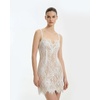 image:imageJW PEI Womens Eyelash Lace Bustier Bodycon DressWhite