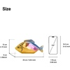 image:imageJW PEI Womens Fish Shaped ClutchGoldBlue
