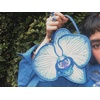 image:imageJW PEI Womens Flora Orchid Shaped Top Handle BagBlue