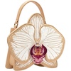 image:imageJW PEI Womens Flora Orchid Shaped Top Handle BagChampagne