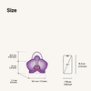 image:imageJW PEI Womens Flora Orchid Shaped Top Handle BagPurple