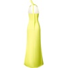image:imageJW PEI Womens Floral Satin Halter DressYellowPink