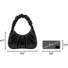 image:imageJW PEI Womens Gabbi Ruched Hobo HandbagBlack