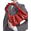 image:imageJW PEI Womens Gabbi Ruched Hobo HandbagChili Red