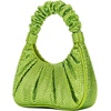 image:imageJW PEI Womens Gabbi Ruched Hobo HandbagCrystal Green