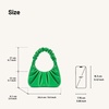 image:imageJW PEI Womens Gabbi Ruched Hobo HandbagGrass Green