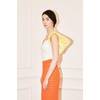 image:imageJW PEI Womens Gabbi Ruched Hobo HandbagLight Yellow