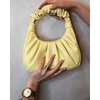 image:imageJW PEI Womens Gabbi Ruched Hobo HandbagLight Yellow