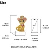 image:imageJW PEI Womens Glamorous Cat ClutchMulticolor Gold