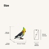 image:imageJW PEI Womens Gray Cockatiel Clutch Bag  Multicolor