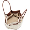 image:imageJW PEI Womens Hana Large Tote BagBrown Canvas