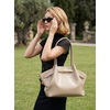 image:imageJW PEI Womens Hana Large Tote BagElephant Grey Croc