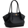 image:imageJW PEI Womens Hana Medium Tote BagBlack Vegan Leather