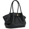 image:imageJW PEI Womens Hana Medium Tote BagBraided Black