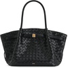 image:imageJW PEI Womens Hana Medium Tote BagBraided Black