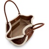 image:imageJW PEI Womens Hana Medium Tote BagBrown Faux Shearling Trim