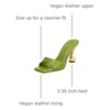 image:imageJW PEI Womens Hannah Snakeskin Heel MulesGreen