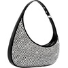 image:imageJW PEI Womens Harlee Shoulder BagBlack Artificial Crystal