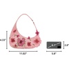 image:imageJW PEI Womens Harlee Shoulder BagEmbroidered Pink